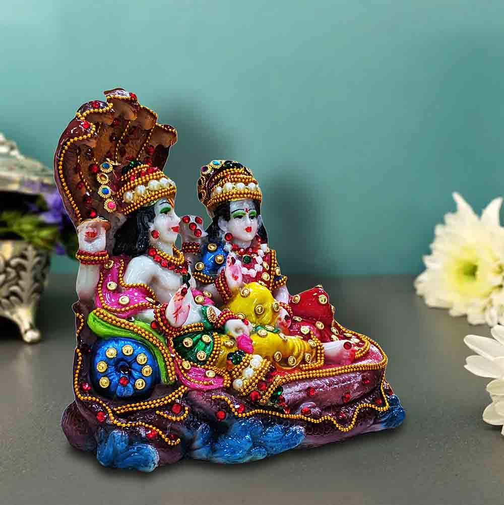 Vishnu Lakshmi Figurine